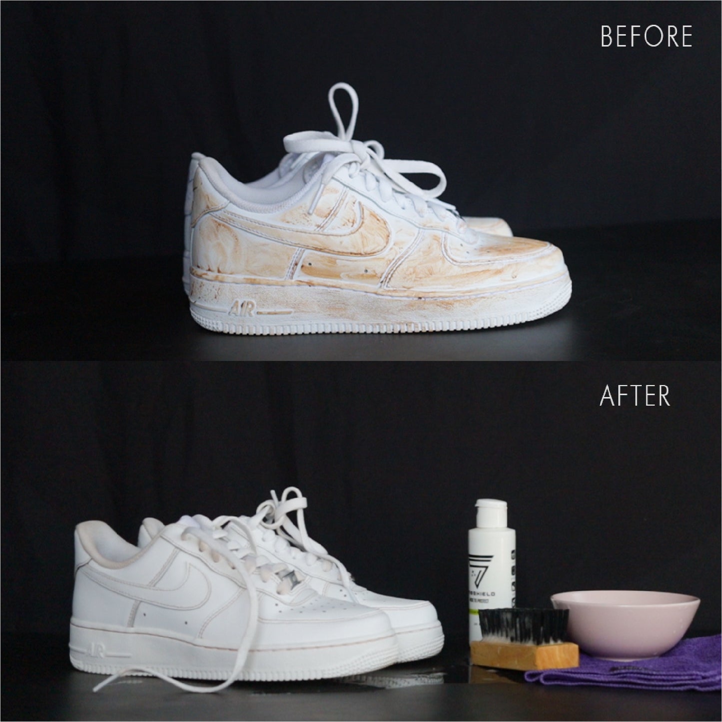 All-in-one shoe cleaner